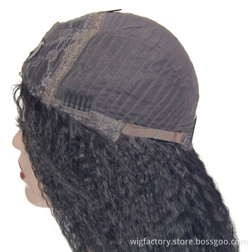 Glueless U Part burmese curly wig,cheap kinky curl wigs, women hair wig human brazillian wigs